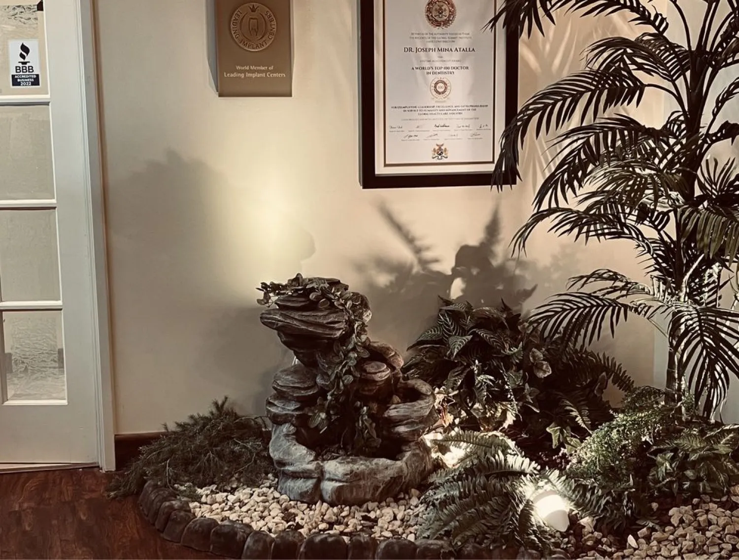 The JM Dental restorative dentistry office in Orange County